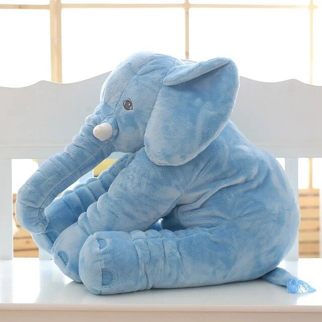 Plush Elephant Pillow Ultra Soft Cuddle Cushion for Babies and Kids