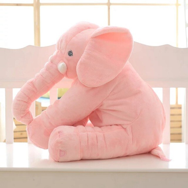 Plush Elephant Pillow Ultra Soft Cuddle Cushion for Babies and Kids