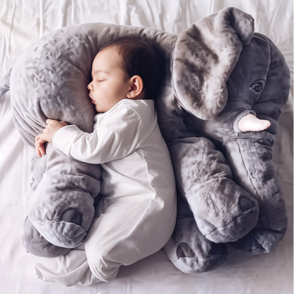 Plush Elephant Pillow Ultra Soft Cuddle Cushion for Babies and Kids