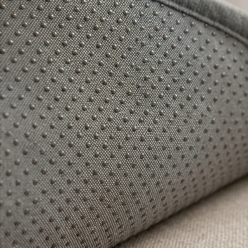 Plush Non-Slip Pet Couch Protector with Ribbed Quilted Surface