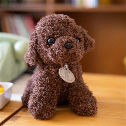 Plush Teddy Dog Soft Cuddly Toy for Kids and Dog Lovers