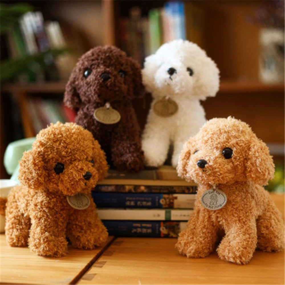 Plush Teddy Dog Soft Cuddly Toy for Kids and Dog Lovers