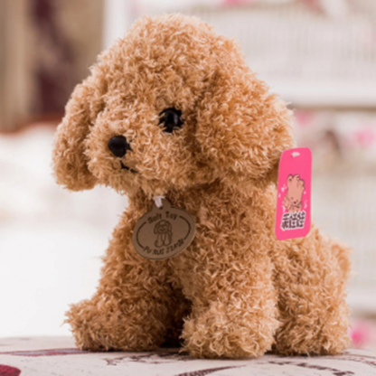 Plush Teddy Dog Soft Cuddly Toy for Kids and Dog Lovers