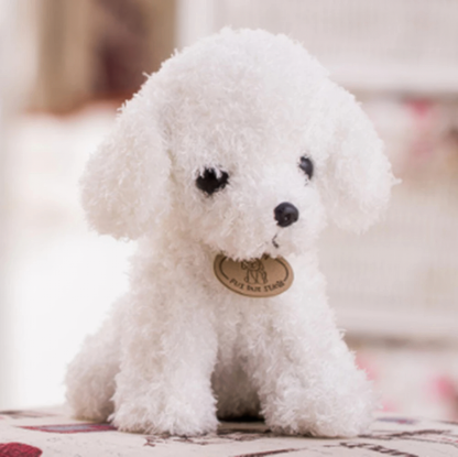 Plush Teddy Dog Soft Cuddly Toy for Kids and Dog Lovers