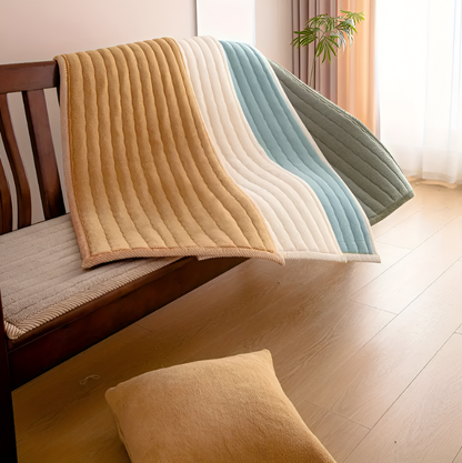 PolyesPlush Non Slip Sofa Cover Pet Friendly Washable Protector