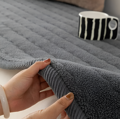 PolyesPlush Non Slip Sofa Cover Pet Friendly Washable Protector