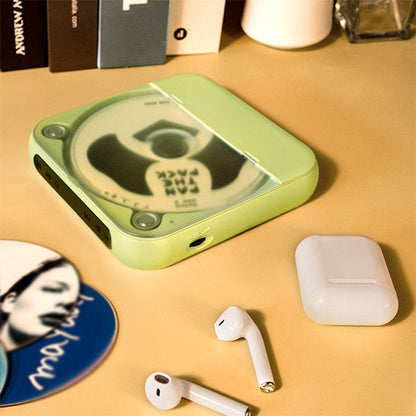 PortaTune Portable CD Player with Rechargeable Battery and AUX Input