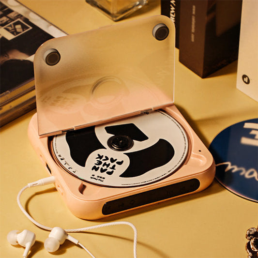 PortaTune Portable CD Player with Rechargeable Battery and AUX Input