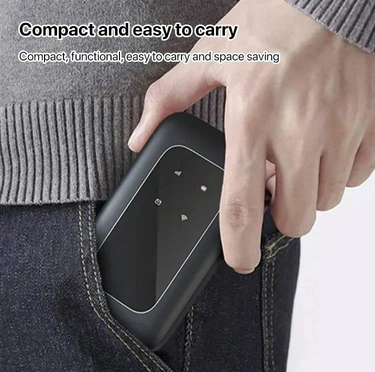 Portable 5G Wi-Fi Router with High Speed Mobile Hotspot and Multi Device Support