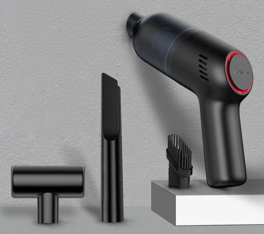 Portable Car Vacuum Cleaner with Powerful Suction and Cordless Design