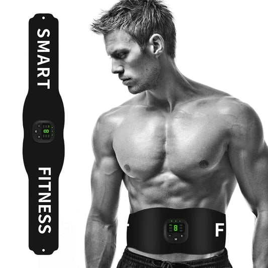 Portable EMS Muscle Stimulator Belt with Adjustable Intensity