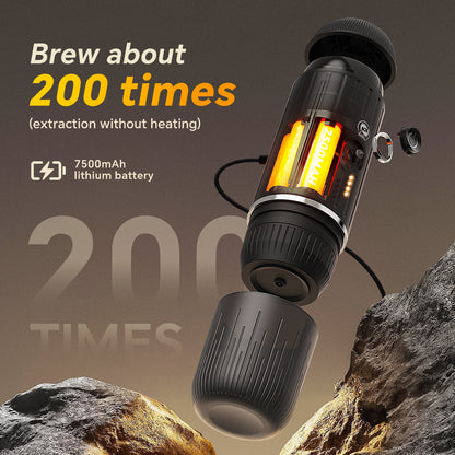 Portable Electric Espresso Maker with Self Heating and USB C Charging