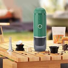 Portable Electric Espresso Maker with Self Heating and USB C Charging