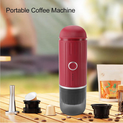 Portable Electric Espresso Maker with Self Heating and USB C Charging