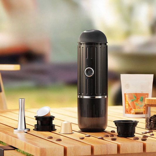 Portable Electric Espresso Maker with Self Heating and USB C Charging
