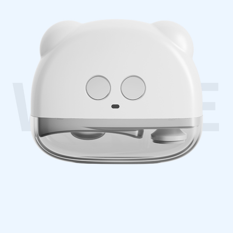 Portable Electric Nail Clipper with Light and Nail Collector
