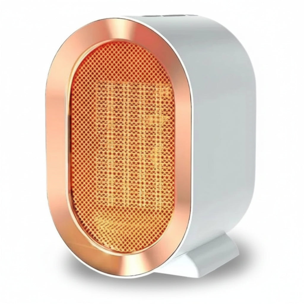 Draagbare elektrische kachel, instelbare thermostaat, mini-kamerverwarmer