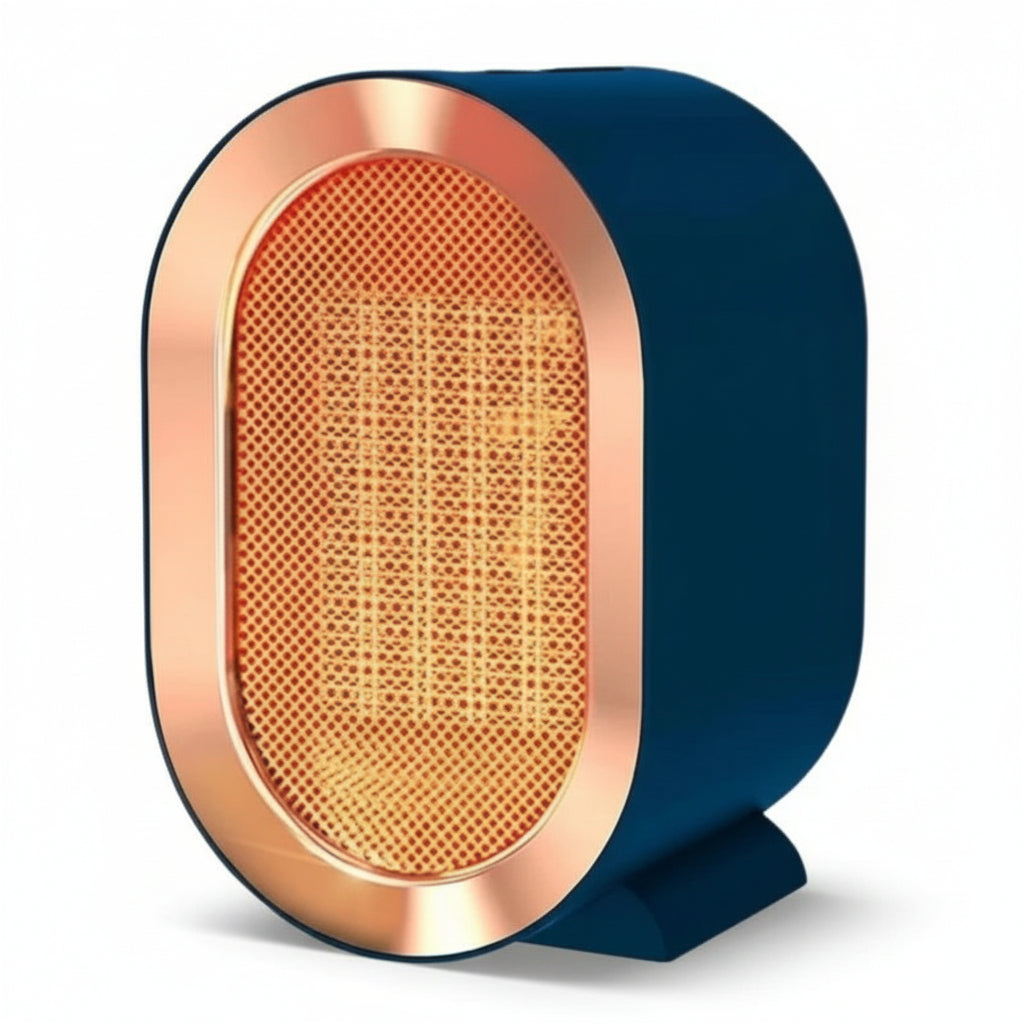 Draagbare elektrische kachel, instelbare thermostaat, mini-kamerverwarmer