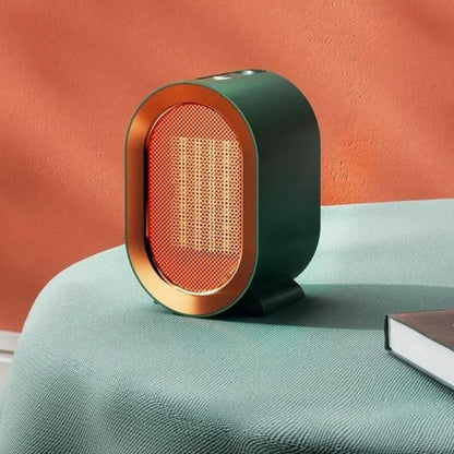 Draagbare elektrische kachel, instelbare thermostaat, mini-kamerverwarmer
