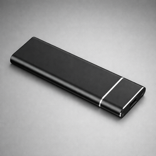 Disco rigido esterno portatile da 500GB, USB C, ultrasottile, in metallo
