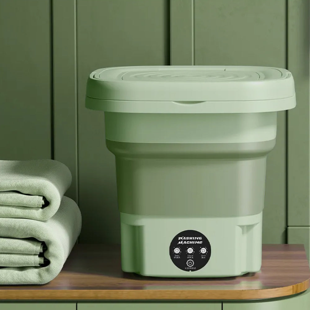 Portable Foldable Washing Machine with Spin Drying Function – 9 L