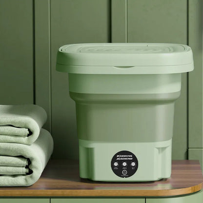 Portable Foldable Washing Machine with Spin Drying Function – 9 L