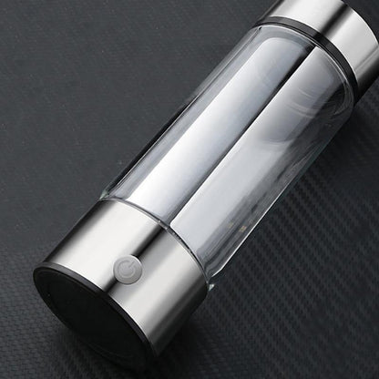 Portable Hydrogen Water Bottle with Rechargeable Ionizer