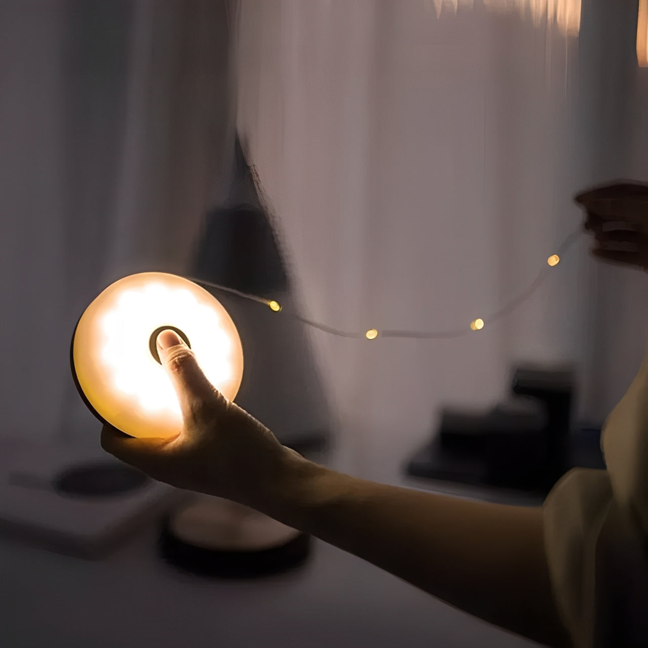 Portable LED Camping String Light USB Rechargeable Waterproof 10m Fairy Lights