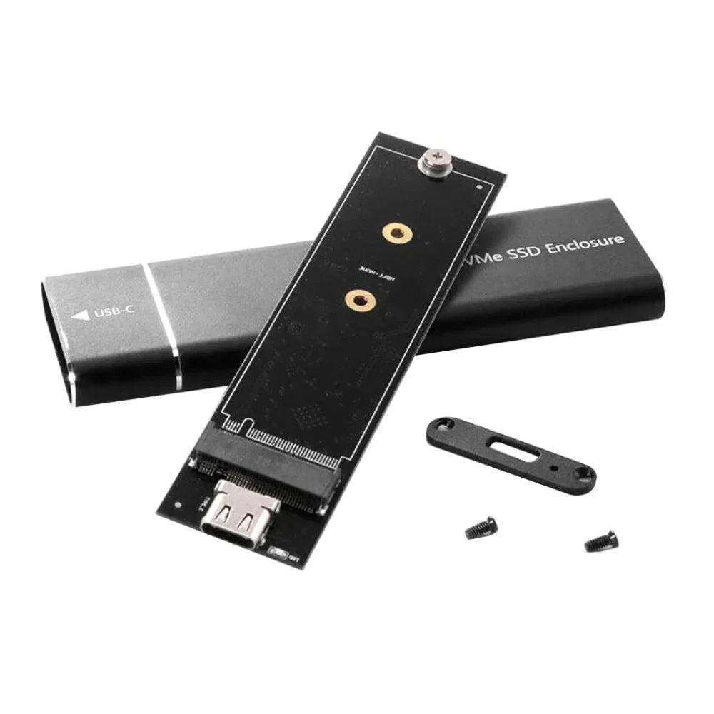Portable NVMe SSD Enclosure USB 3.0 External Drive Case