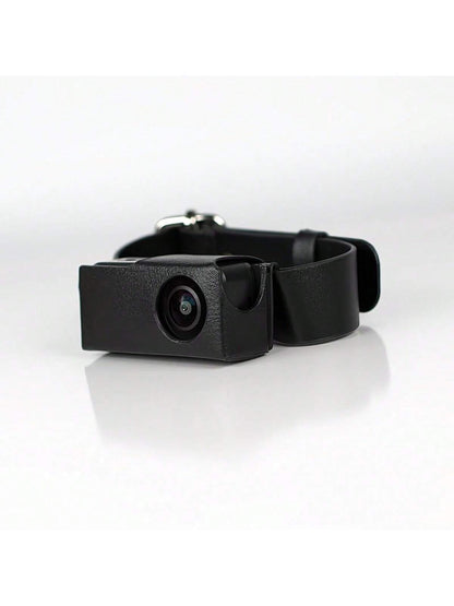 Portable Pet Camera 1080P HD Wide Angle Collar Cam