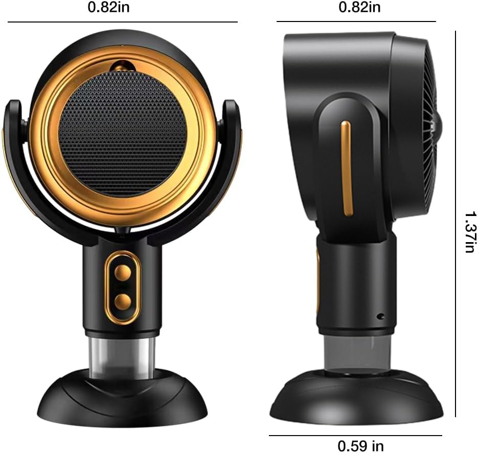 Portable Range Hood Rechargeable Kitchen Air Cleaner Compact Smoke Extractor