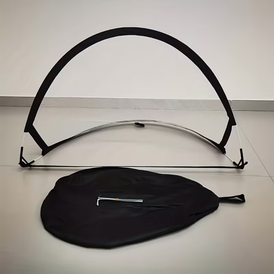 Rete portatile per porta da calcio, per allenamento all'aperto e partite in giardino