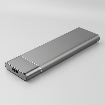 Draagbare externe SSD-opslagdrive met USB 3.0