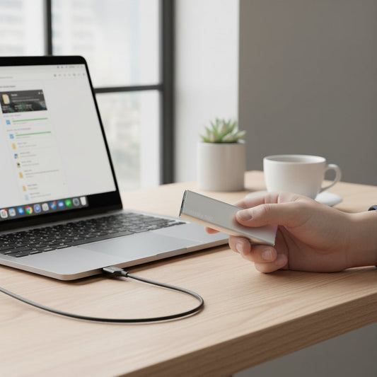 SSD esterno USB 3.2 portatile per l'archiviazione rapida dei file