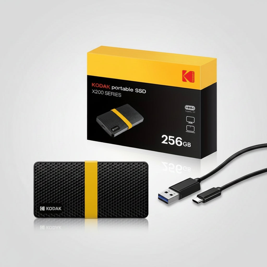 Unità SSD esterna USB C portatile per tablet e backup dei file