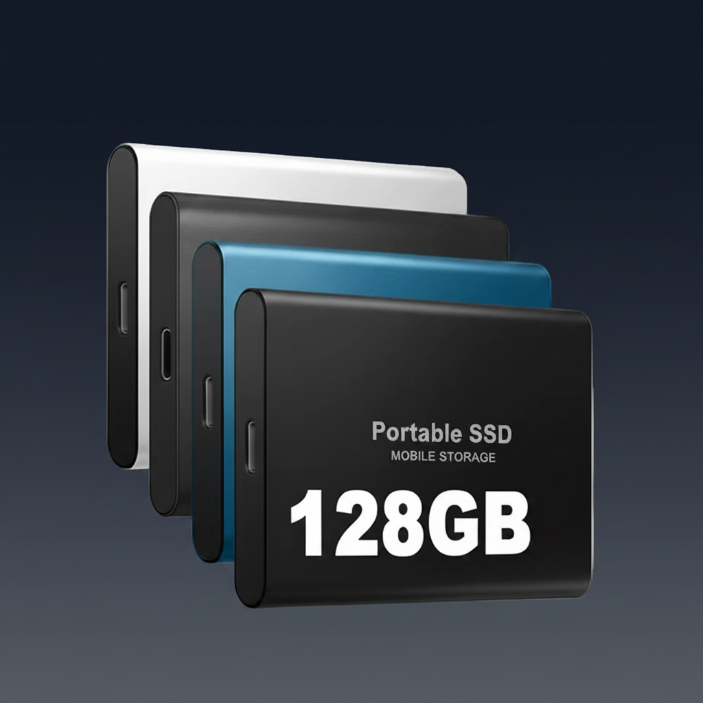 Portable USB External SSD Storage Drive