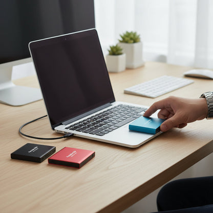 Portable USB External SSD Storage Drive