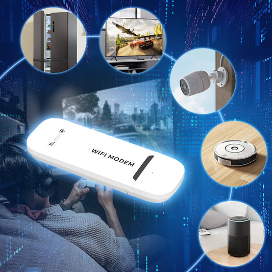 Portable USB Wi-Fi Hotspot for Up to 10 Devices with 150 Mbps Speed