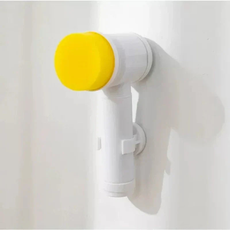 PowerScrub Cordless Electric Cleaning Brush with Interchangeable Heads