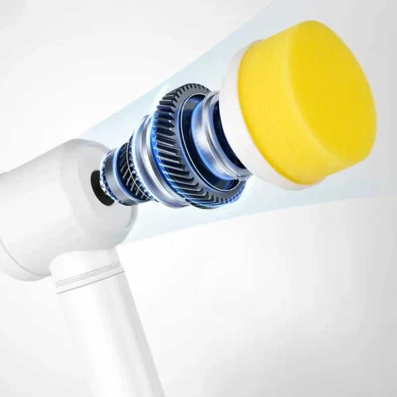 PowerScrub Cordless Electric Cleaning Brush with Interchangeable Heads