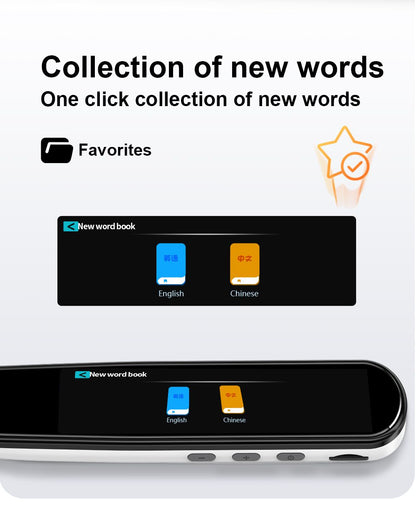 Precision 112 Language Translation Pen with Text Scan and Voice Output
