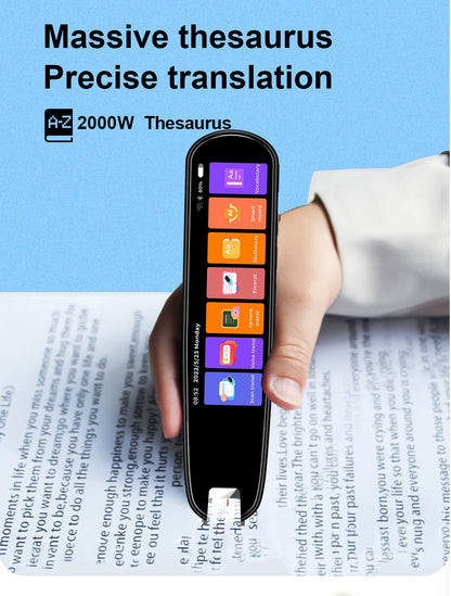 Precision Translation Pen 112 Languages Instant Scan and Speech Translator