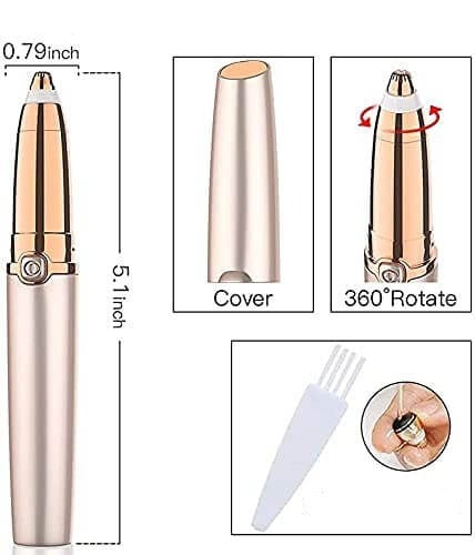 PrecisionBrow Electric Eyebrow Hair Remover