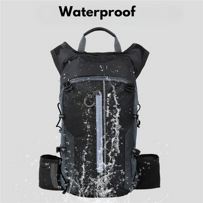 Premium Cycling Backpack with Hydration Storage and Helmet Holder