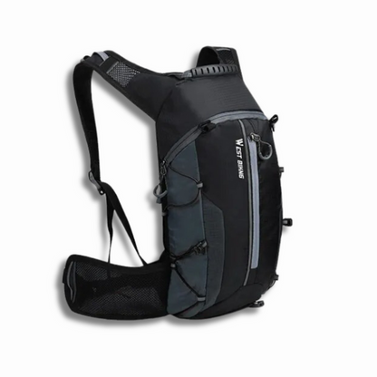 Premium Cycling Backpack with Hydration Storage and Helmet Holder