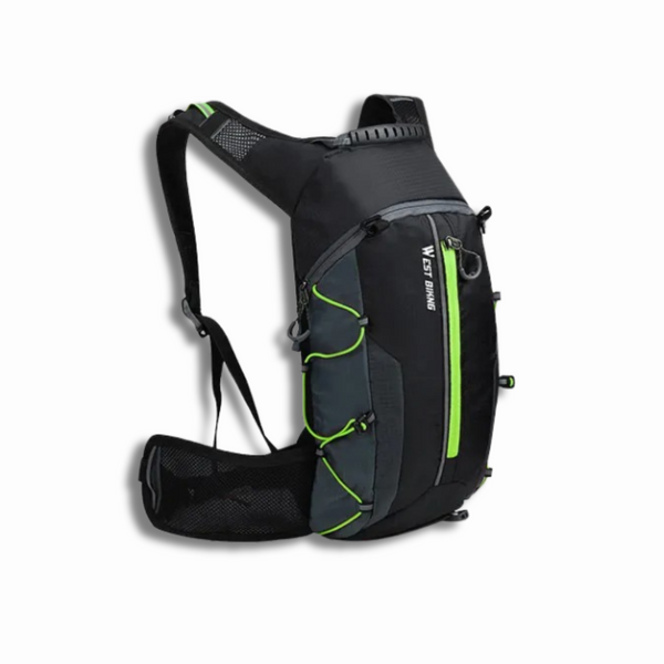 Premium Cycling Backpack with Hydration Storage and Helmet Holder