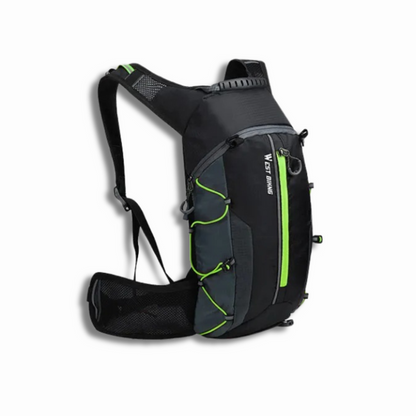 Premium Cycling Backpack with Hydration Storage and Helmet Holder