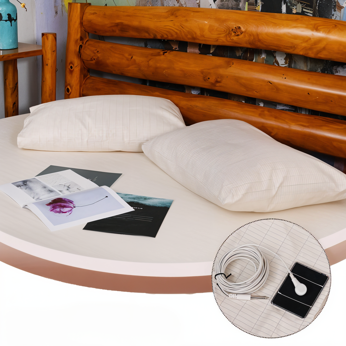 Premium Grounding Bed Sheet Conductive Cotton Fitted Earthing Sheet