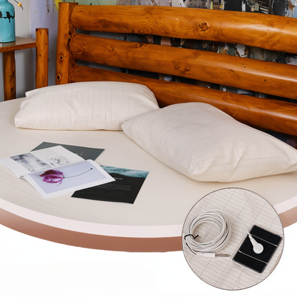 Premium Grounding Bed Sheet Conductive Cotton Fitted Earthing Sheet