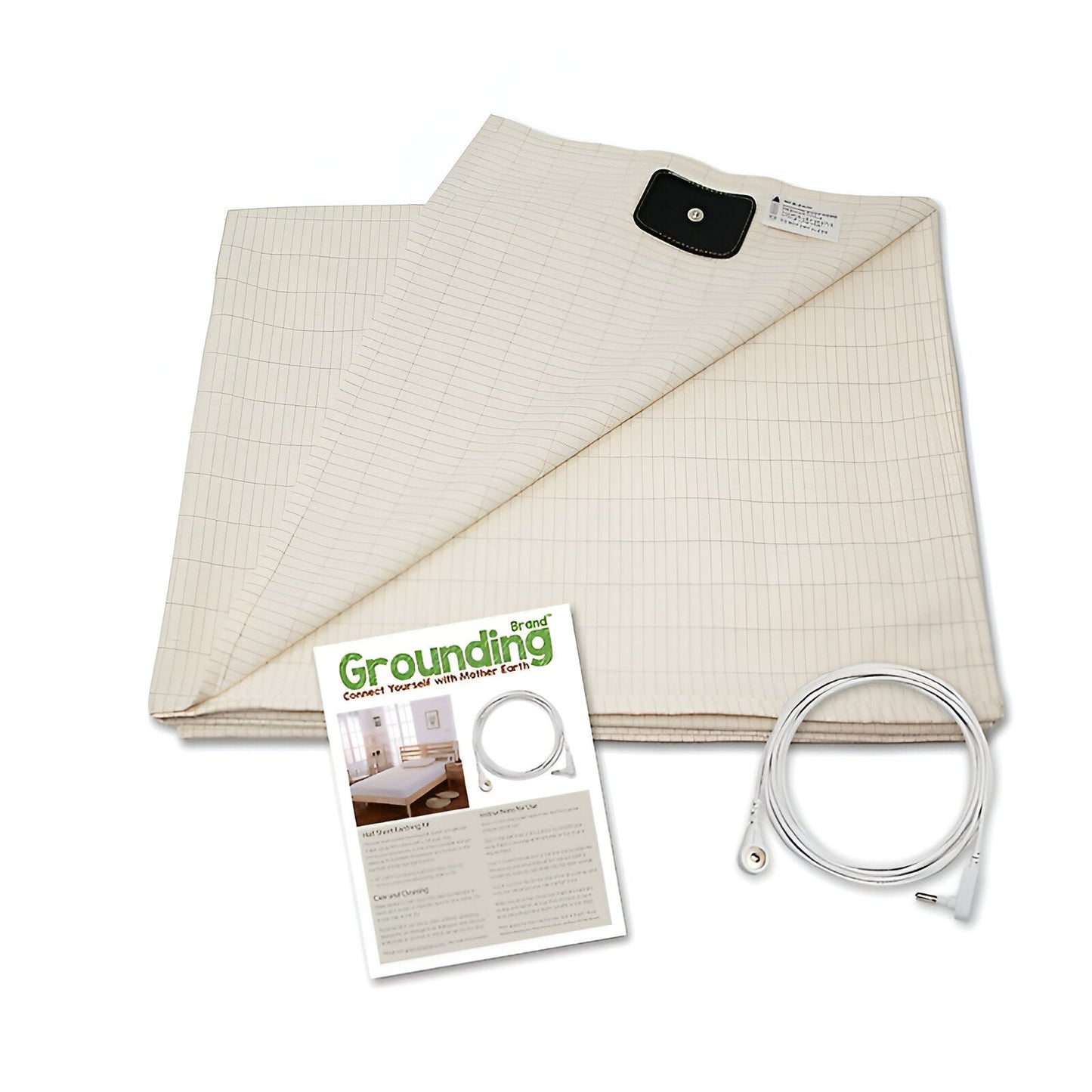 Premium Grounding Bed Sheet Conductive Cotton Fitted Earthing Sheet